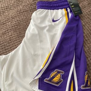 LA Lakers Nike Dry Fit Shorts